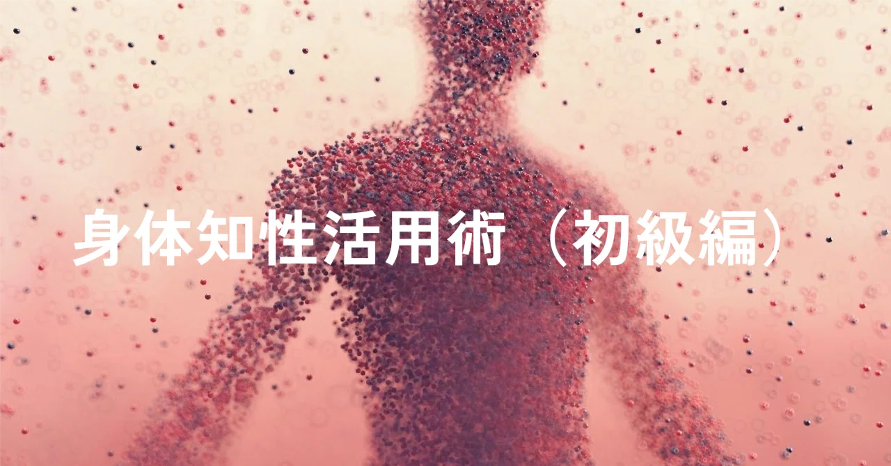 身体知性活用術（初級編）